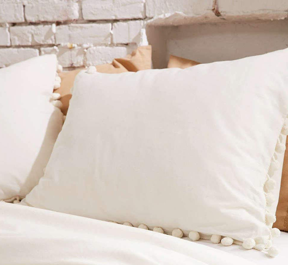 Pair of PURPLE TREE European Pillowcases Reversible 100% Cotton New
